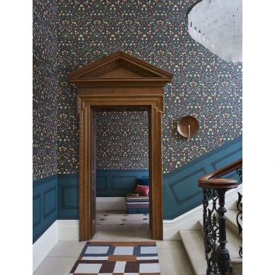 Court Embroidery tumma varikas kukkatapetti eteiseen Cole et Sonilta 118 13031 image