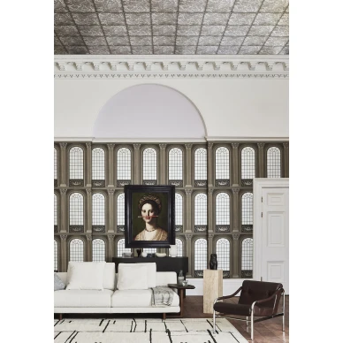 Kings Argent ruudullinen tapetti katossa Cole et Sonilta 118 4007 image