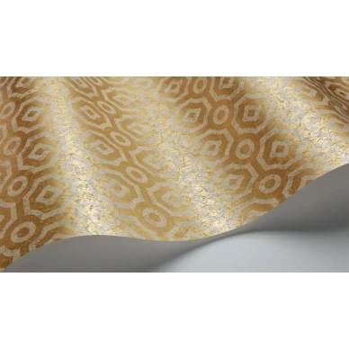 Queens Quarter kulta hopea geometrinen tapetti metallikiillolla Cole et Sonilta 118 10022 image