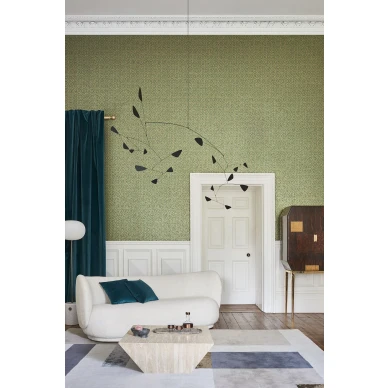 Queens Quarter vihrea geometrinen tapetti olohuoneeseen Cole et Sonilta 118 10021 image