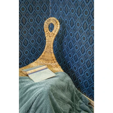 Sininen ruututapetti Herttuanhovi 69305 Pihlgren ja Ritolalta image