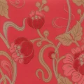 Jugendkausi punainen klassinen kukkatapetti Pihlgren ja Ritolalta 69303