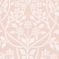 Lukko vaaleanroosa perinteinen kukkatapetti Pihlgren ja Ritolalta 70040