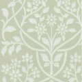 Lukko vaaleanvihrea vanhanaikainen kukkatapetti Pihlgren ja Ritolalta 70051