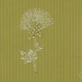Ohdake vihrea kukkatapetti Pihlgren ja Ritolalta 69705