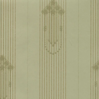 Wiener Jungend vihrea perinteinen kuviotapetti Pihlgren ja Ritolalta 69700 image