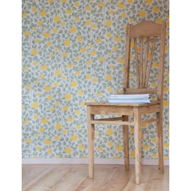 Paperitapetti Appelsiini Pihlgren Ritolalta 3741 kuva Merja Tynismaa image