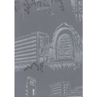 Helsinki siniharmaa talotapetti Pihlgren ja Ritolalta 60622 image