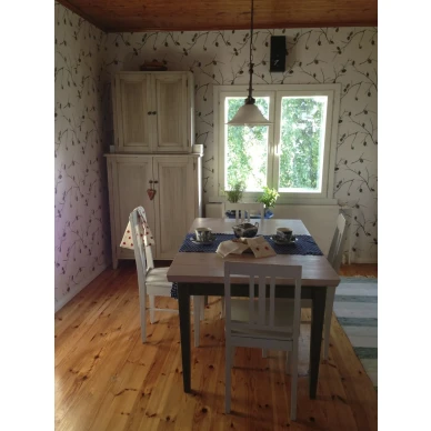 Mustavalkoinen paperitapetti Kapy 69775 Pihlgren ja Ritolalta kuva Pertti Jyrinoja image