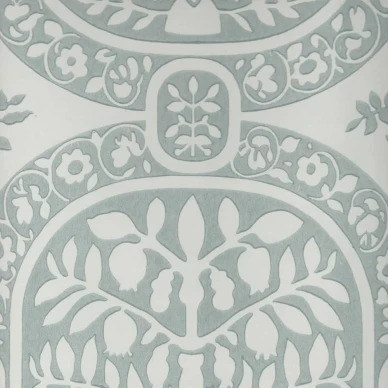 Paratiisi siniharmaa retro lintutapetti Pihlgren ja Ritolalta 68624 image