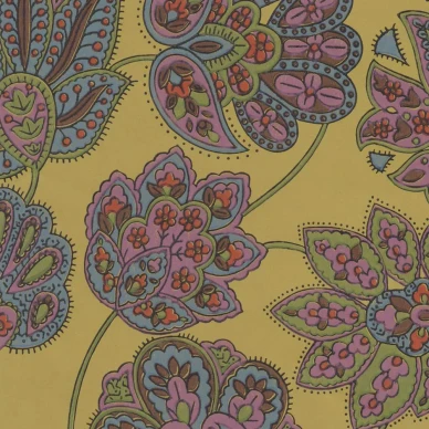 Taikayo vihrea kukkatapetti Pihlgren ja Ritolalta 68823 image