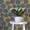 Vihrea kukkatapetti Taikayo 68823 Pihlgren ja Ritolalta