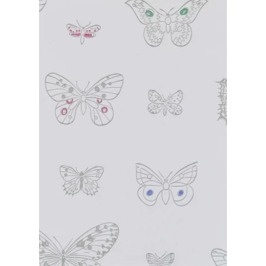 Rut Bryk Apollo harmaa perhostapetti Pihlgren ja Ritolalta 64820 image