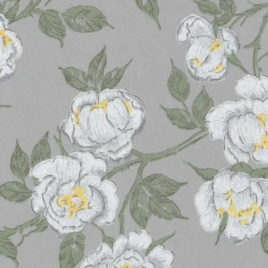 Juhannusruusu harmaa kukkatapetti Pihlgren ja Ritolalta 69274 image