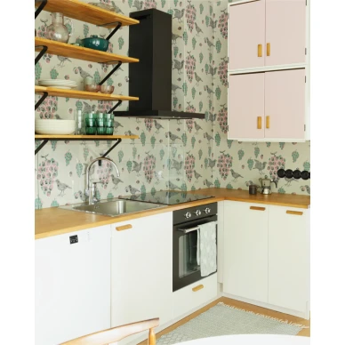 Retrotyylinen keittiotapetti Ken kiuruista kaunein Pihlgren ja Ritolalta image