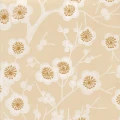 Kirsikkapuu beige valkoinen kukkatapetti Pihlgren ja Ritolalta 69751