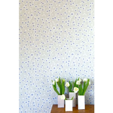 Perinteinen kukkatapetti Kirsikkapuu 70083 Pihlgren ja Ritolalta image