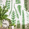 Ferns vihrea luonnonlaheinen lehtitapetti Scionilta 112798