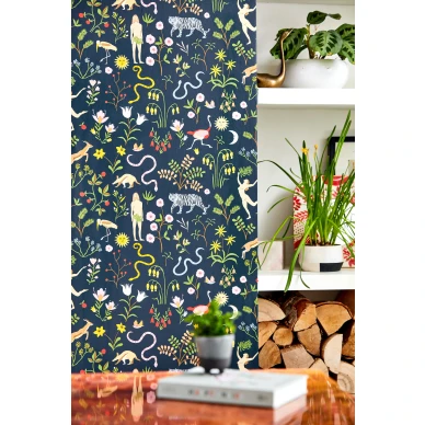Garden of Eden tumma tapetti Eedenin puutarhasta olohuoneeseen Scionilta 112795 image