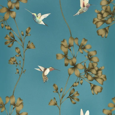Amazilia sinivihrea kulta lintutapetti Harlequinilta 112604 image