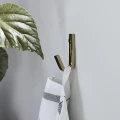 Bath hook kultainen koukku pyyhelle House Doctorilta 205343001