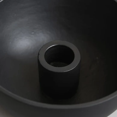 Crown musta moderni kynttilanjalka House Doctorilta 211151041 image