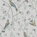 Eugen harmaa lintutapetti Sandbergilta 413 21