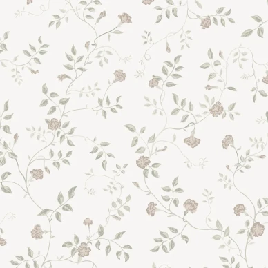 Henny vaalea romanttinen kukkatapetti Sandbergilta 840 11 image