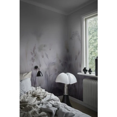 Vilda romanttinen liila kukkakuvioinen muraltapetti Sandbergilta 662 25 image