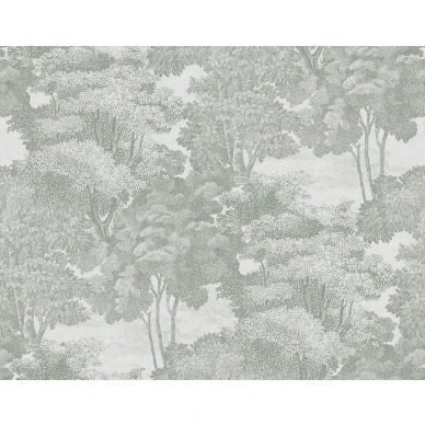 Saint Sebastian vihrea puutapetti Rebel Wallsilta image