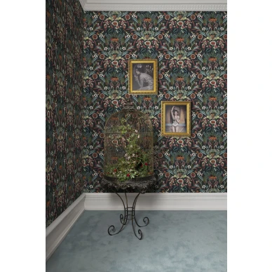 Arlon monivarinen kukkatapetti olohuoneeseen Rebel Wallsilta image