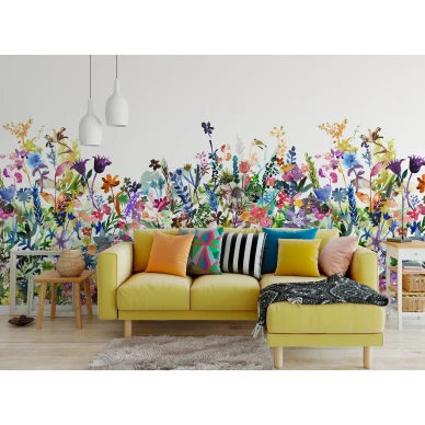 May Meadow varikas kukkatapetti olohuoneeseen Rebel Wallsilta R14531 image