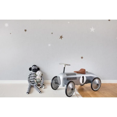 Stargazing vaalea sopo tahtitapetti lastenhuoneeseen Rebel Wallsilta R14572 image