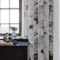 Metal Birch metallinen koivutapetti keittioon Rebel Wallsilta R15221