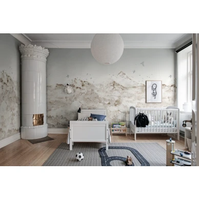 Lastenhuoneen kuvatapetti Rebel Wallsilta Paper Mountains R13873 image