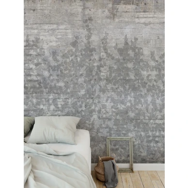 Climbing Clorofyl harmaa muraltapetti makuuhuoneeseen Rebel Wallsilta R13994 image