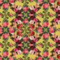 Floral Frida keltainen ruusutapetti Rebel Wallsilta R15712