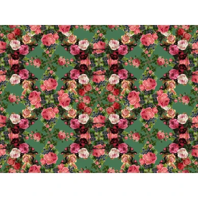Floral Frida varikas kukkatapetti koko kuvio Rebel Wallsilta R15711 image