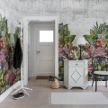 Flower Burst varikas kukkatapetti eteiseen Rebel Wallsilta R15762