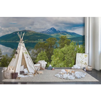 Horizon merimaisema valokuvatapetti lastenhuoneeseen Rebel Wallsilta R16321 image