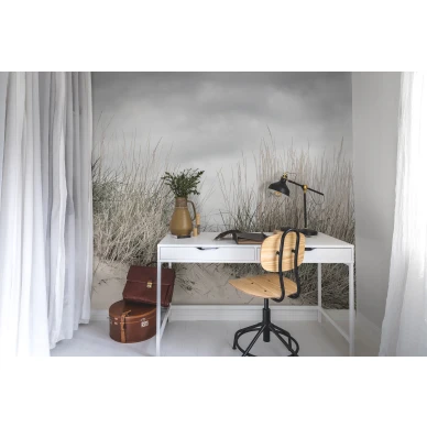 Pale Shore harmooninen pilvinen valokuvatapetti tyohuoneeseen Rebel Wallsilta R16341 image