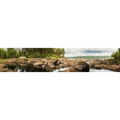 Boulder saaristomaisema valokuvatapetti koko kuvio Rebel Wallsilta R16431 image