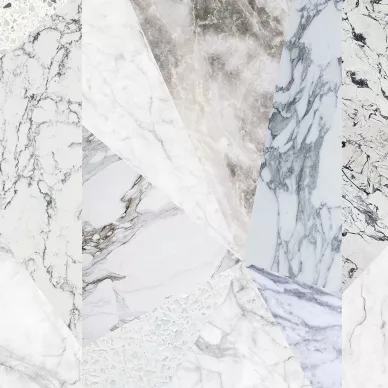 Big Diamond vaalea marmoritapetti Rebel Wallsilta R13426 image