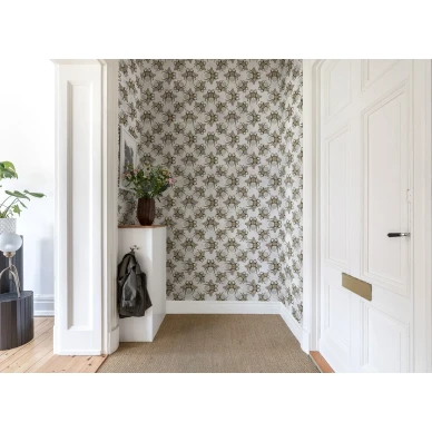 Jewel Wings hohtava hyonteiskuvioinen muraltapetti eteiseen Rebel Wallsilta R16140 image