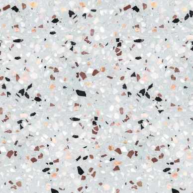 Terrazzo kuviollinen harmaa muraltapetti Rebel Wallsilta R16150 image