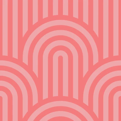 Happy Hills roosa graafinen muraltapetti Rebel Wallsilta R16283 image