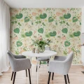 The Orchard varikas kukkatapetti keittion muraltapetti Rebel Wallsilta R16201
