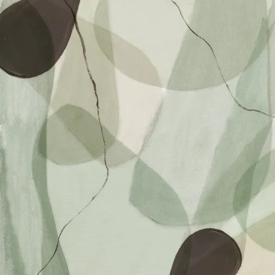 Asana vihrea abstrakti kuvatapetti Rebel Wallsilta R17023 image