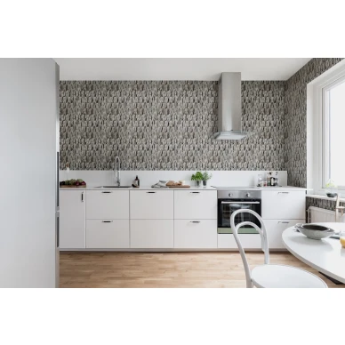 Calm rauhallinen tiheakuvioinen muraltapetti keittioon Rebel Wallsilta R17081 image