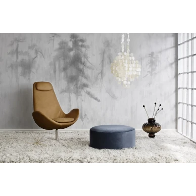 Asian Pines harmaa abstrakti puutapetti olohuoneeseen Rebel Wallsilta R16761 image